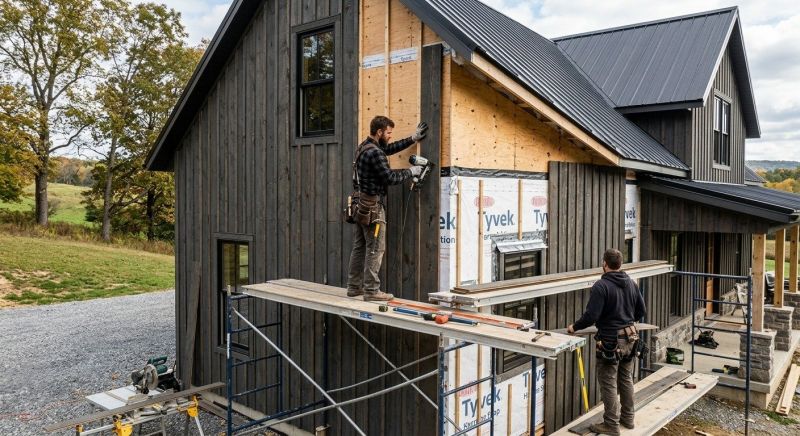 Barn Siding Installation in Fulton County, GA
