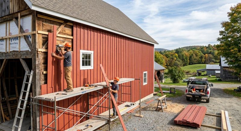 Barn Siding Installation in Mableton, GA