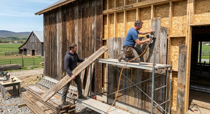 Barn Siding Installation in Temple, GA
