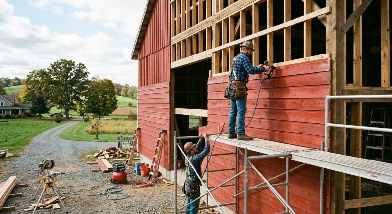 Barn Siding Replacement in Rockmart, GA