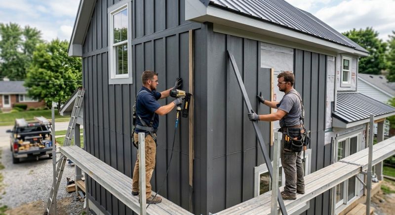 Batten Siding Installation in Douglasville, GA