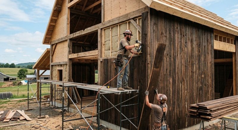 Batten Siding Installation in Fulton County, GA