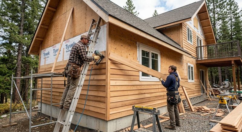 Cedar Siding Installation in Bremen, GA