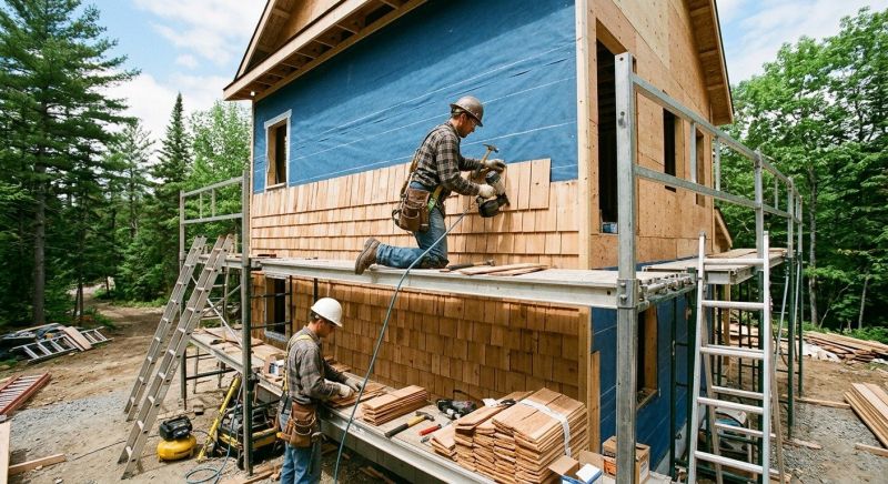 Cedar Siding Installation in Bremen, GA