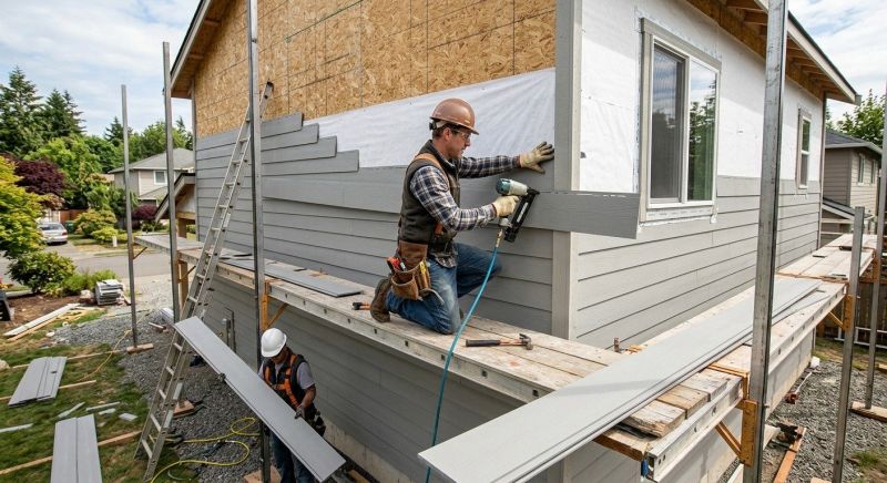 Cement Siding Installation in Dallas, GA