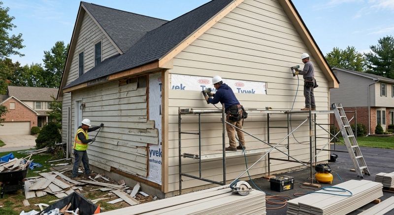Cement Siding Replacement in Fulton County, GA