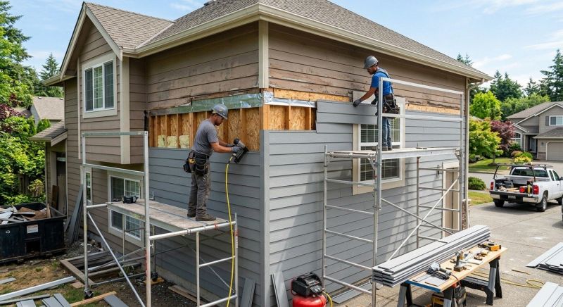Cement Siding Replacement in Kennesaw, GA