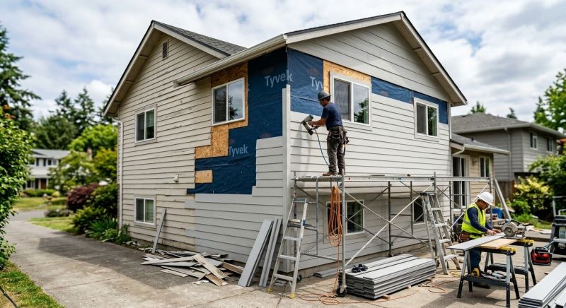 Cement Siding Replacement in Temple, GA