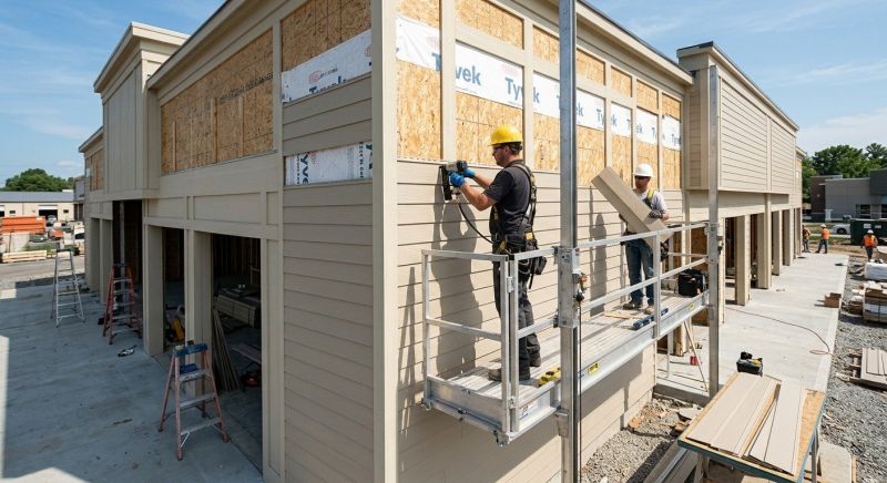 Commercial Siding Installation in Hiram, GA