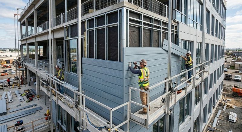 Commercial Siding Installation in Hiram, GA