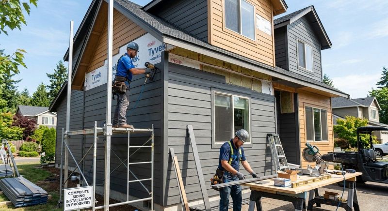 Composite Siding Installation in Atlanta, GA