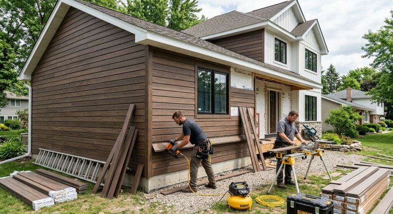 Composite Siding Installation in Fulton County, GA