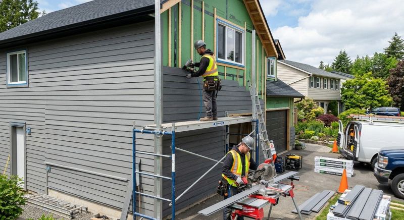 Composite Siding Installation in Hiram, GA