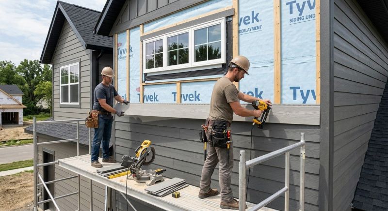 Engineered Siding Installation in Hiram, GA