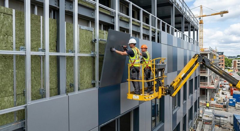Facade Cladding Installation in Hiram, GA