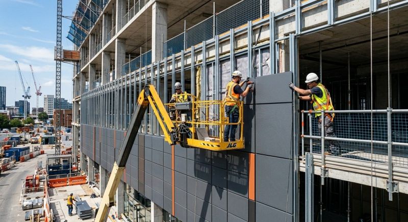 Facade Cladding Installation in Hiram, GA