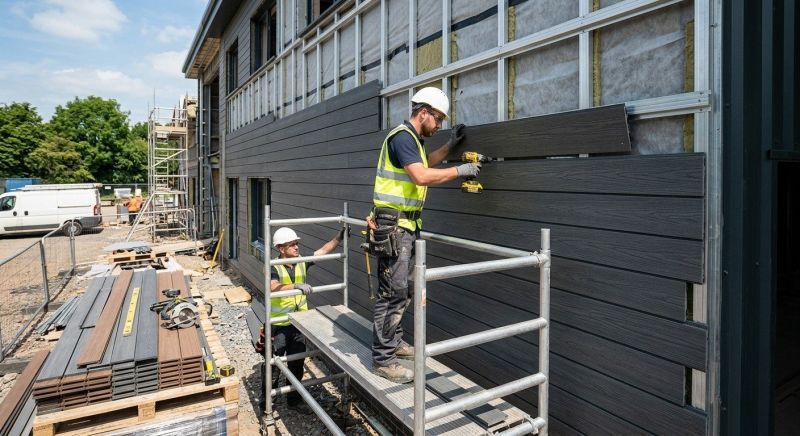 Facade Cladding Installation in Hiram, GA