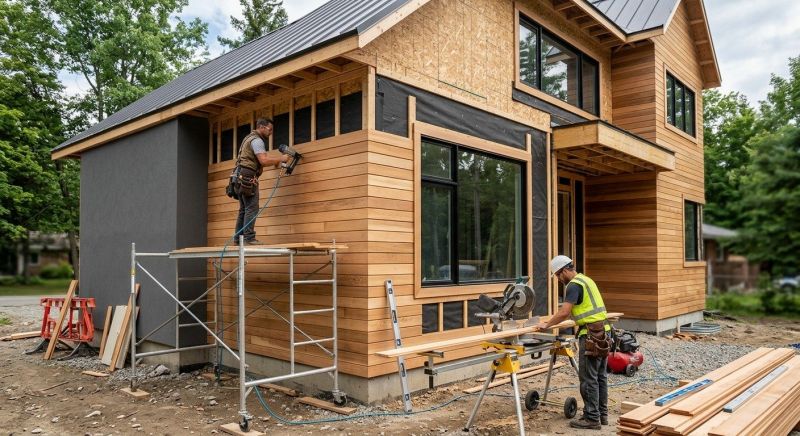 Faux Wood Siding Installation in Atlanta, GA