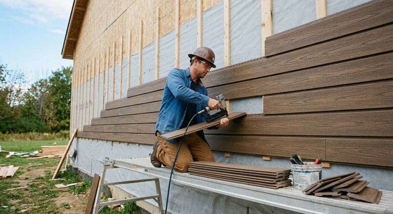 Faux Wood Siding Installation in Rockmart, GA