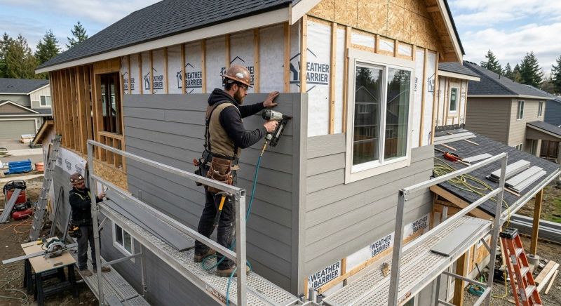 Fiber Siding Installation in Acworth, GA