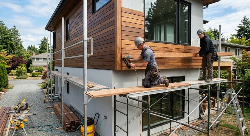 Hardwood Siding Installation in Cherokee County, GA