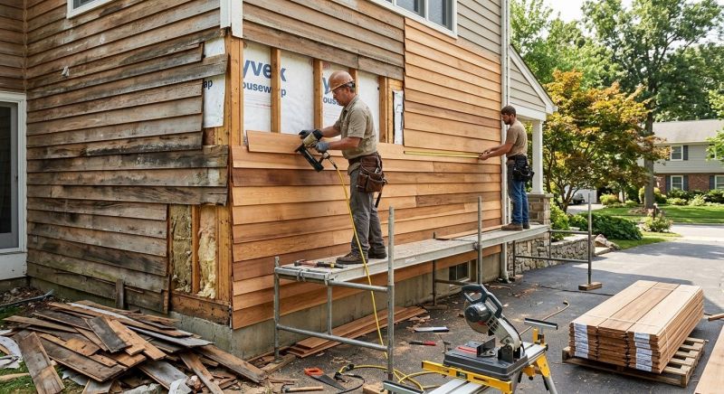 Hardwood Siding Installation in Paulding County, GA