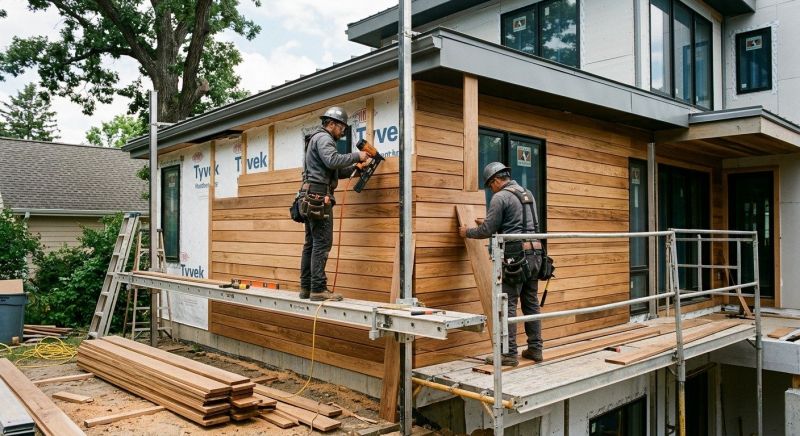 Hardwood Siding Installation in Temple, GA
