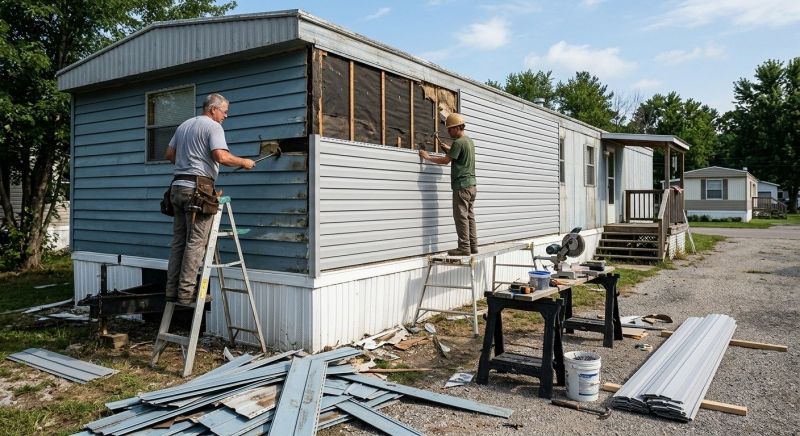 Horizontal Siding Installation in Hiram, GA