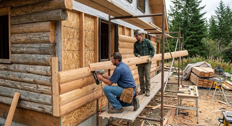 Log Siding Installation in Cobb County, GA