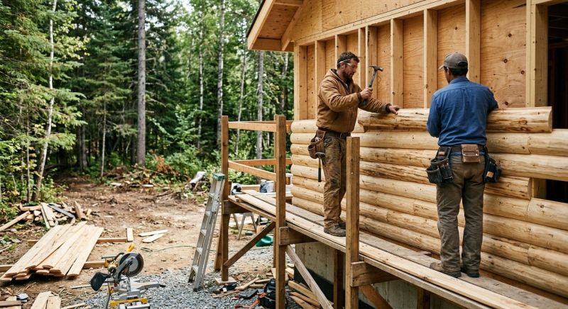 Log Siding Installation in Dallas, GA