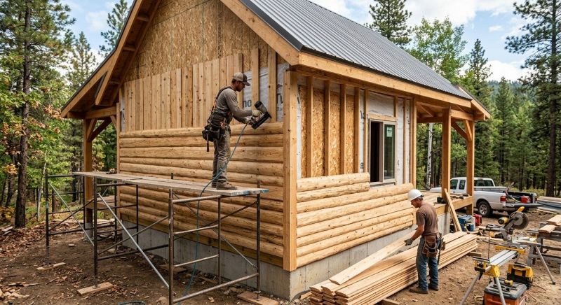 Log Siding Installation in Dallas, GA