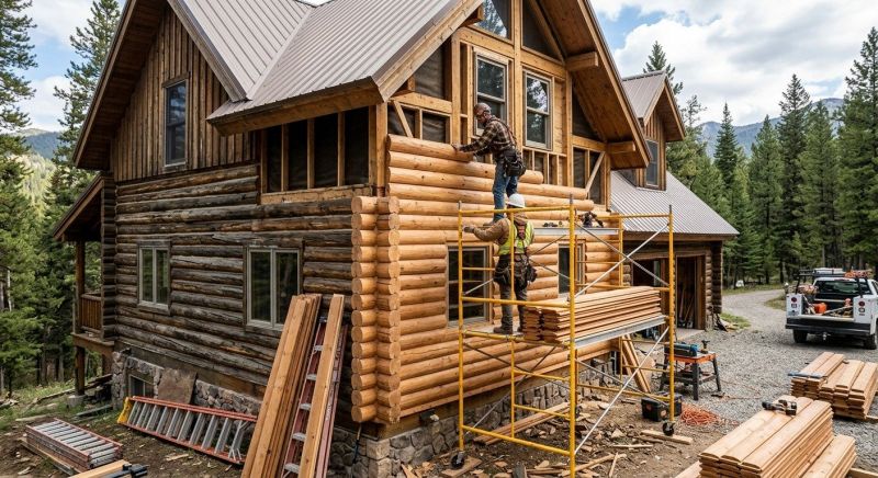 Log Siding Installation in Mableton, GA
