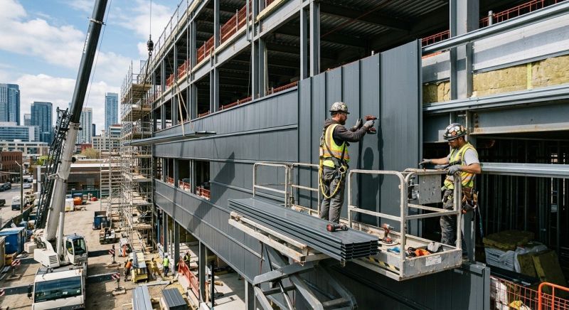 Metal Cladding Installation in Hiram, GA