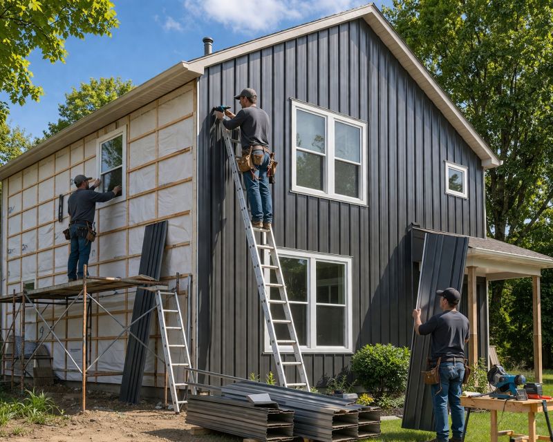 Metal Siding Installation in Fairburn, GA
