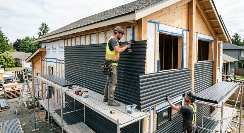 Metal Siding Installation in Temple, GA