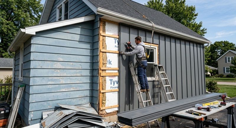 Metal Siding Replacement in Hiram, GA