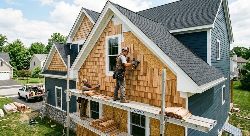 Shake Siding Installation in Acworth, GA