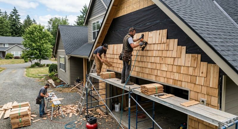 Shake Siding Installation in Mableton, GA