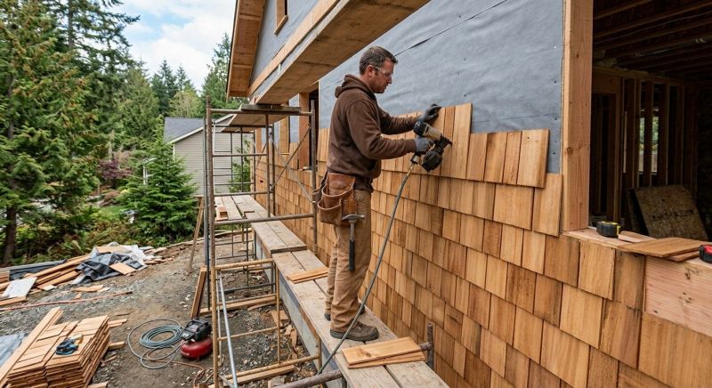 Shingle Siding Installation in Hiram, GA