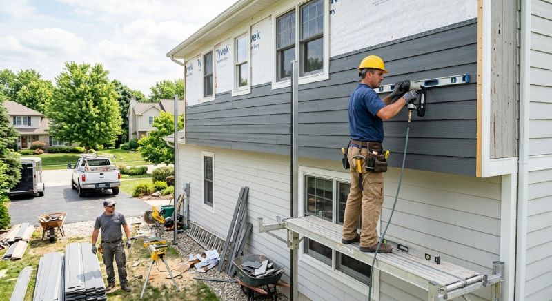 Synthetic Siding Installation in Hiram, GA