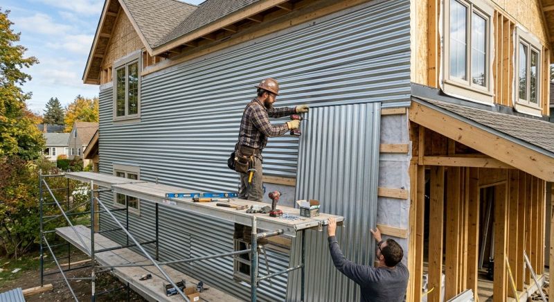 Tin Siding Installation in Hiram, GA