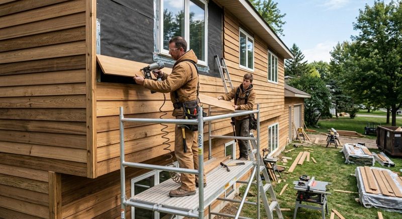 Wood Barn Siding Installation in Hiram, GA