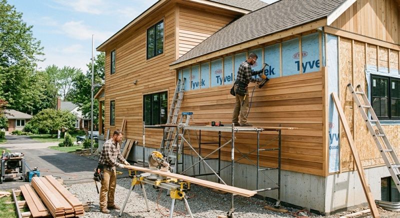 Wood Barn Siding Installation in Hiram, GA