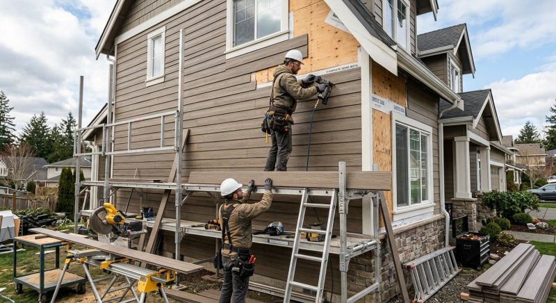 Wood Barn Siding Installation in Hiram, GA