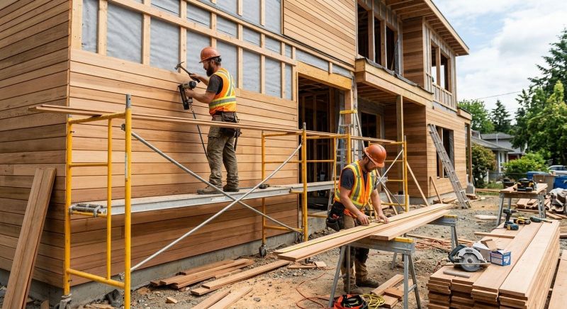 Wood Cladding Installation in Acworth, GA