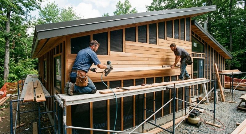 Wood Cladding Installation in Acworth, GA