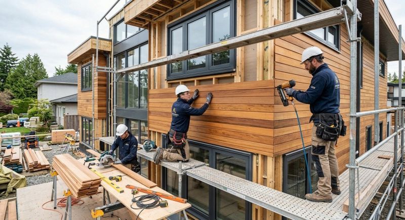 Wood Cladding Installation in Atlanta, GA