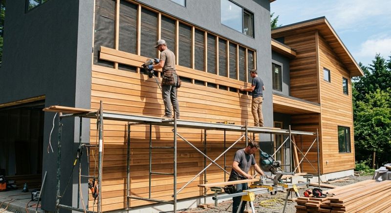 Wood Cladding Installation in Powder Springs, GA