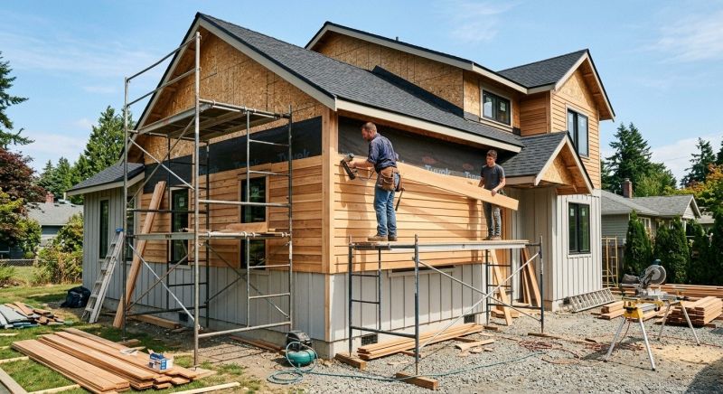 Wood Siding Installation in Marietta, GA