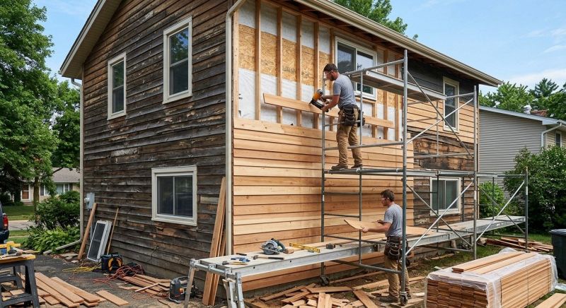 Wood Siding Replacement in Cherokee County, GA